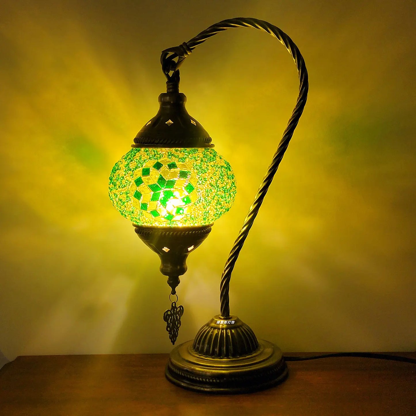 Customizable DIY Mosaic Turkish Lamp Kit for Table Decoration