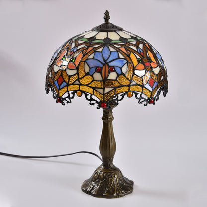 Tiffany Style Baroque Table Lamp