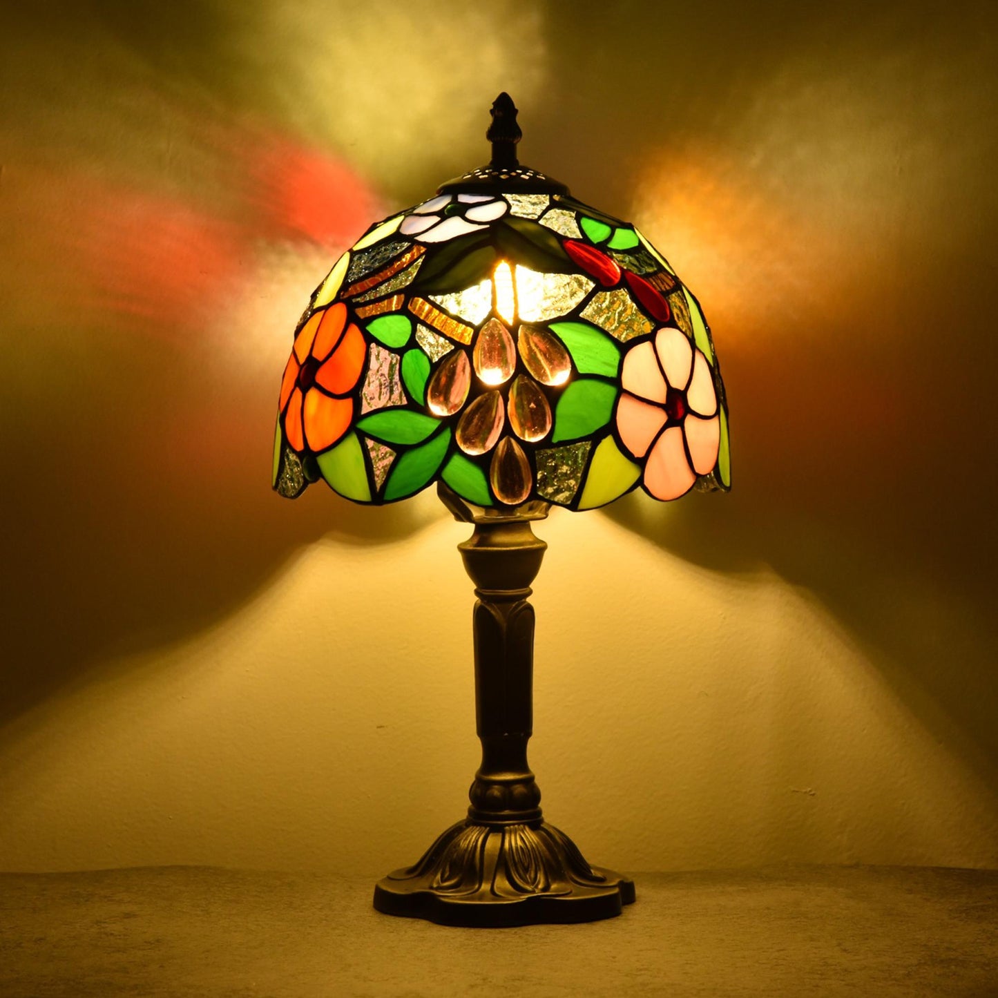 Tiffany Style Floral Table Lamp